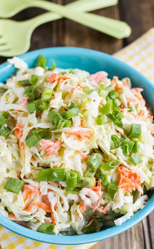 Buttermilk Coleslaw Recipe - Spicy Southern Kitchen