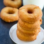 Old-fashioned BUttermilk Doughnuts with a simple, but delicious flavor.