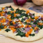 Butternut Squash and Kale Pizza