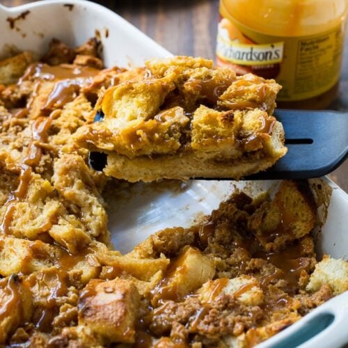 Butterscotch French Toast Casserole Spicy Southern Kitchen
