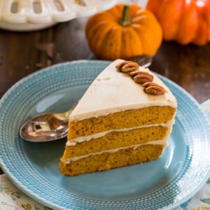 Butterscotch Pumpkin Cake with Butterscotch Icing