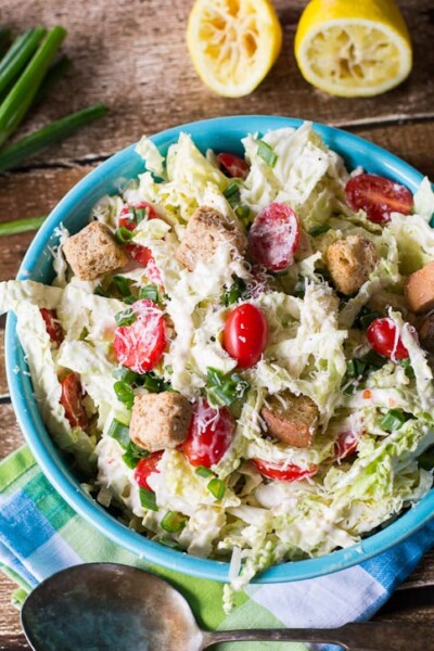 Caesar Coleslaw - Spicy Southern Kitchen