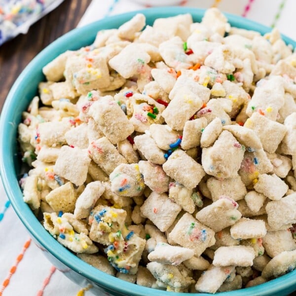 Cake Batter Muddy Buddies