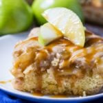 Caramel Apple Poke Cake
