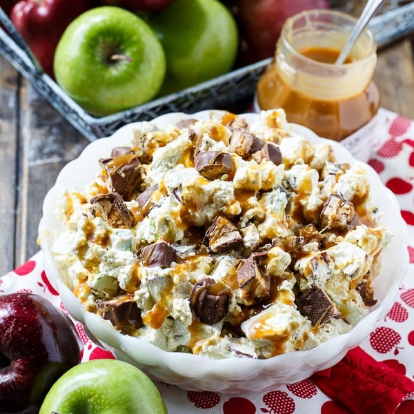 Snickers Caramel Apple Salad Spicy Southern Kitchen