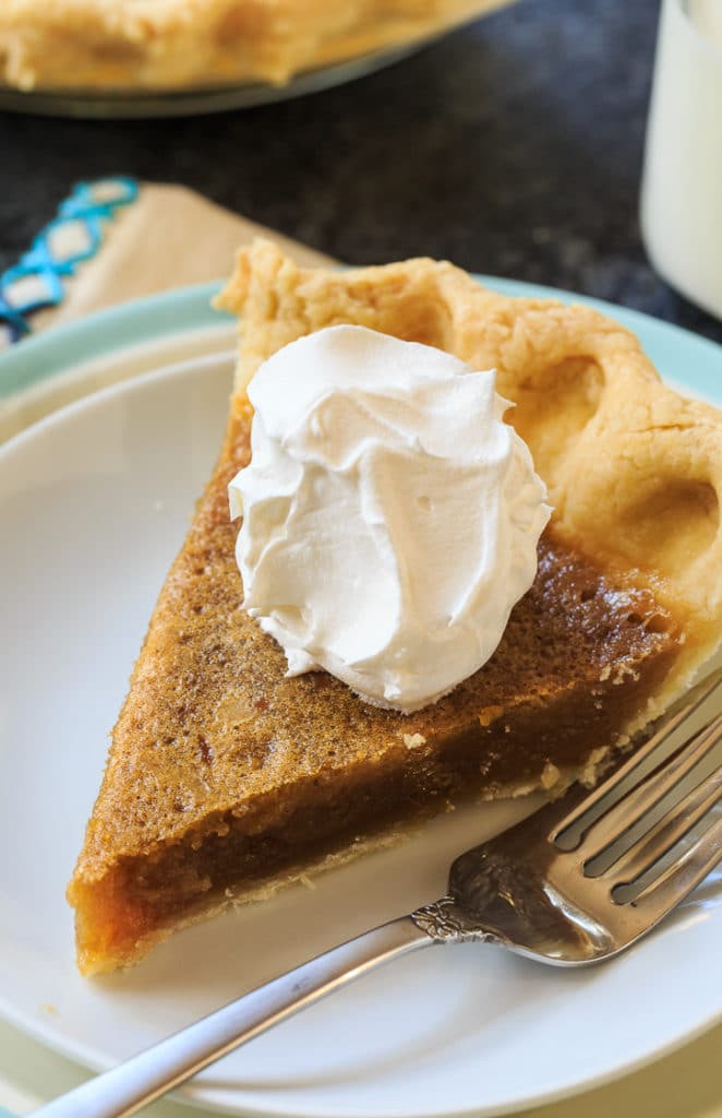 Caramel Chess Pie - Spicy Southern Kitchen