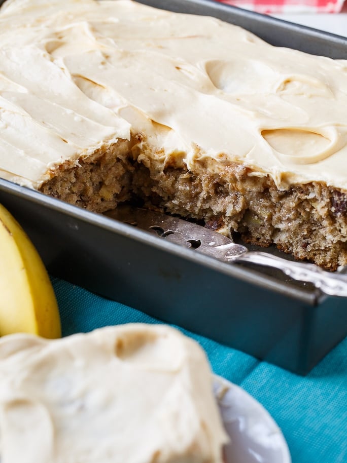 Hummingbird Cake with Caramel Icing