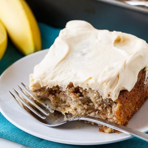 Hummingbird Cake with Caramel Icing - Spicy Southern Kitchen