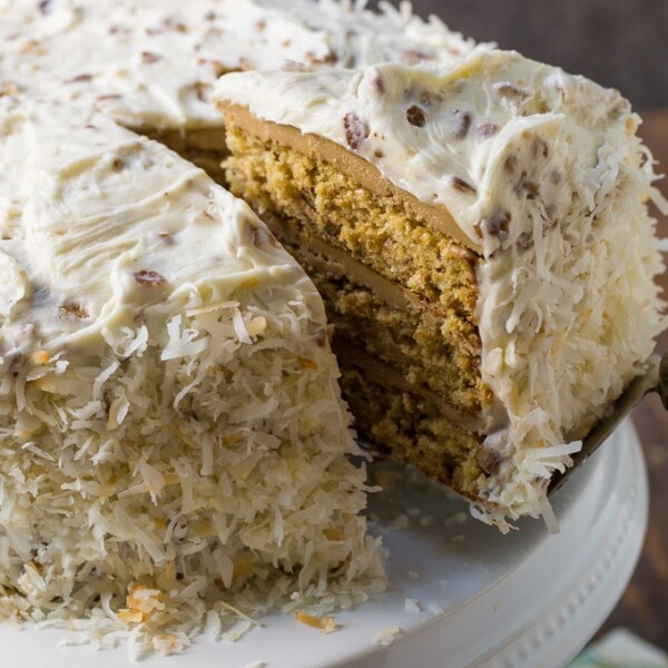 Caramel Italian Cream Cake