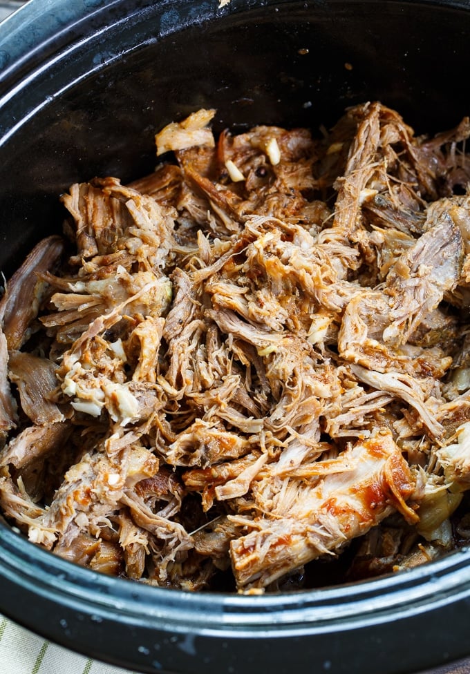 Slow Cooker Carolina-Style Pulled Pork - Spicy Southern Kitchen