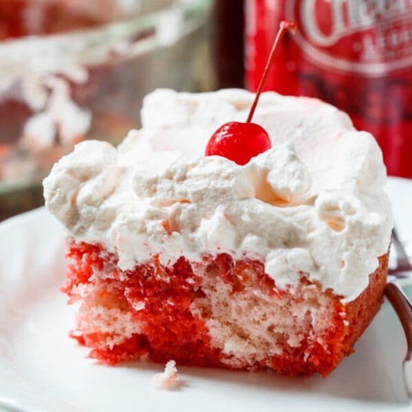 Cheerwine Poke Cake