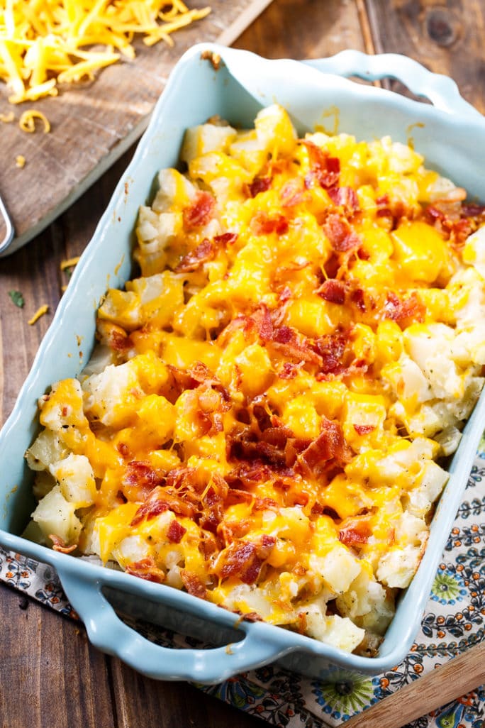 Cheesy Bacon Ranch Potatoes - Spicy Southern Kitchen