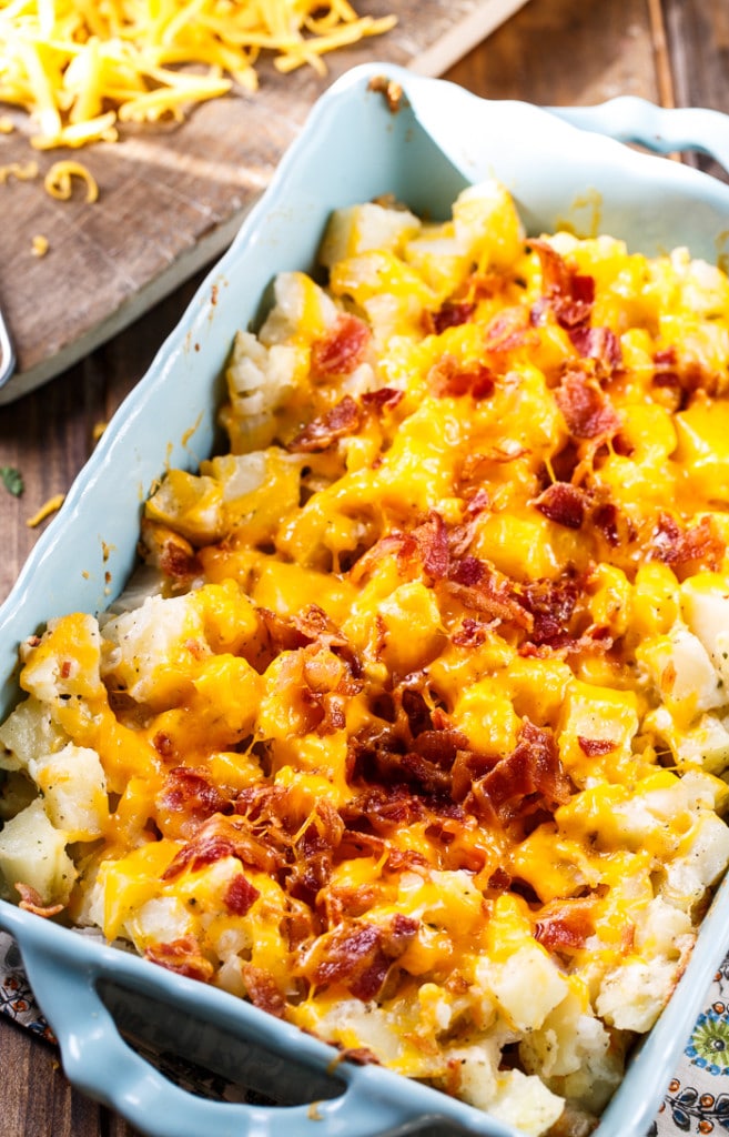 Cheesy Bacon Ranch Potatoes - Spicy Southern Kitchen