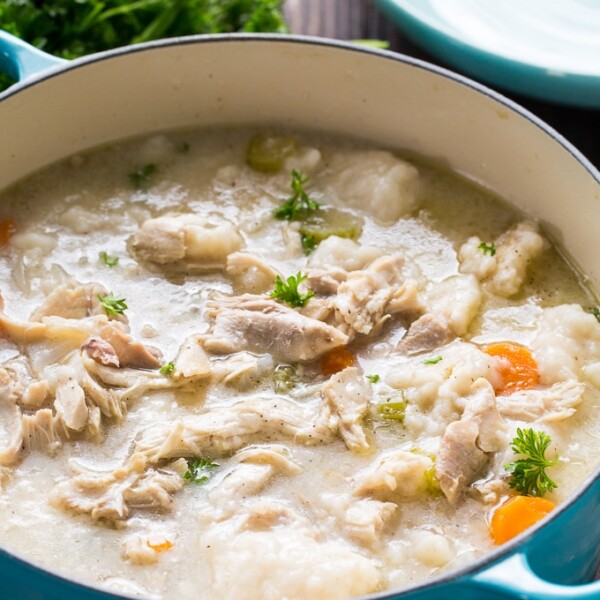 Old-Fashioned Chicken and Dumplings