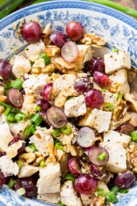 Chicken with Grapes and Mustard Vinaigrette