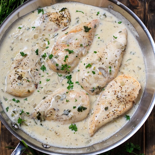 Chicken in Jack Daniels Cream Sauce