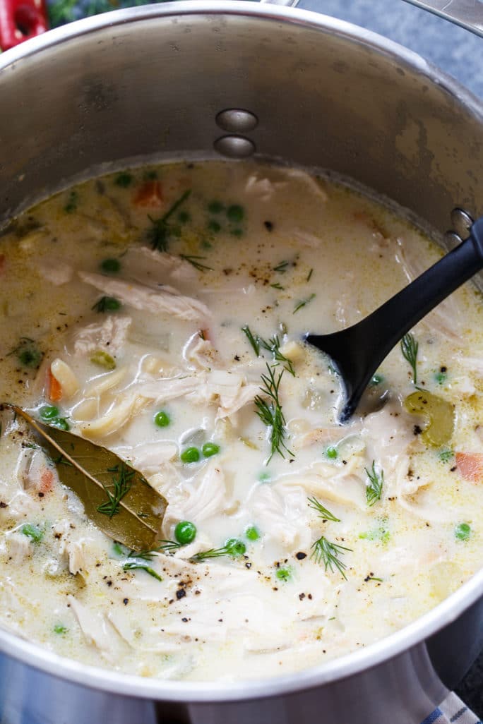 Creamy Chicken Noodle Soup