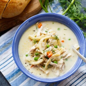 Creamy Chicken Noodle Soup