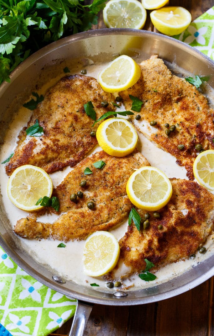 Creamy Chicken Piccata 