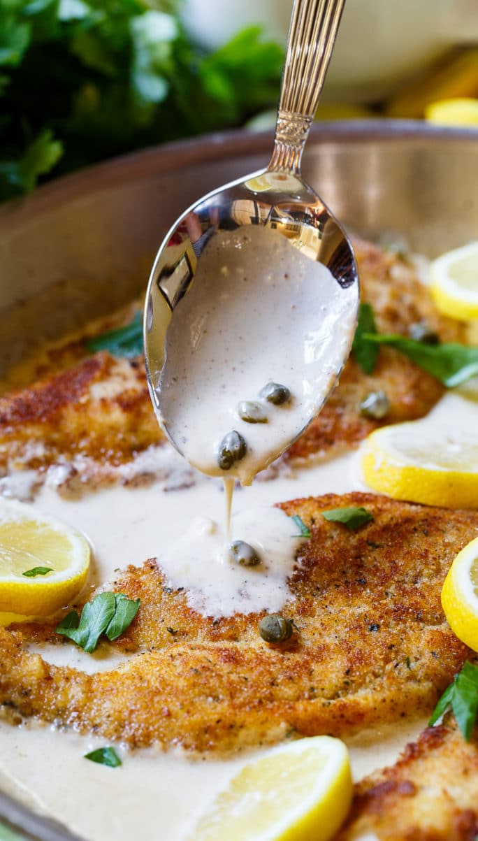 Creamy Chicken Piccata 