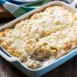 Chicken Pot Pie with Biscuit Topping - Spicy Southern Kitchen