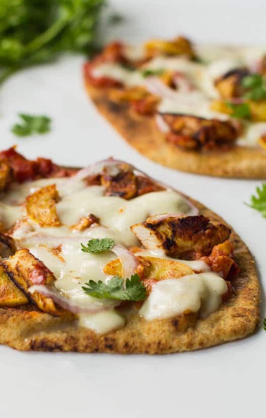 Chicken Tikka Pizzas - Spicy Southern Kitchen