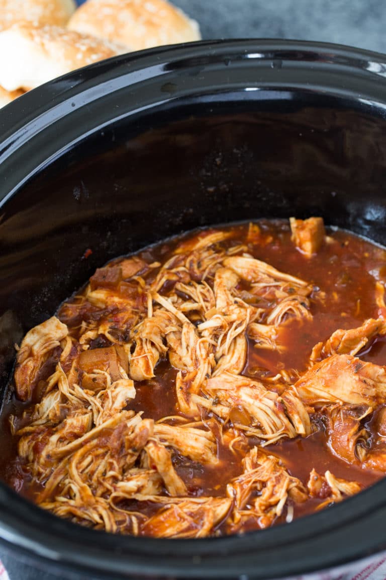 Crock Pot Chipotle Chicken is an easy dump and go slow cooker recipe