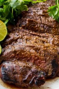 Chipotle Lime grilled Flank Steak
