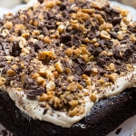 Chocolate Peanut Butter Fun Cake