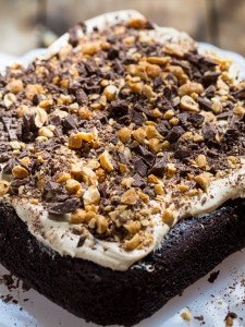 Chocolate Peanut Butter Fun Cake