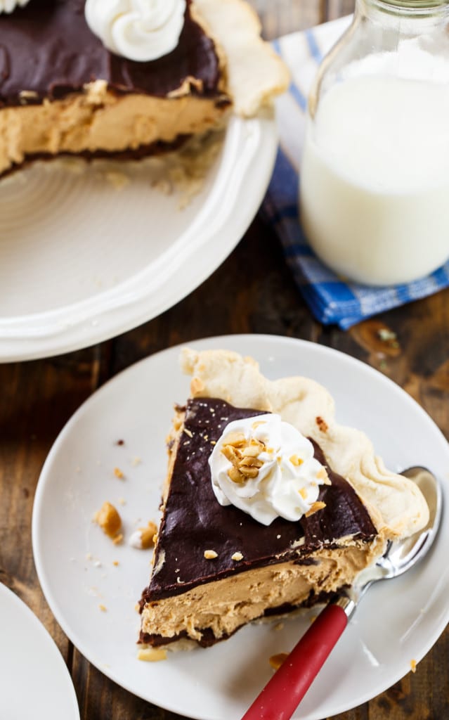 Chocolate Peanut Butter Pie - Spicy Southern Kitchen