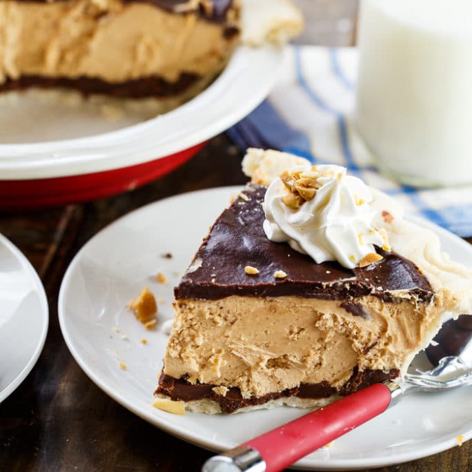 Chocolate peanut butter deals pie