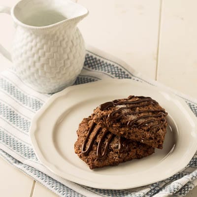 Chocolate Applesauce Scones