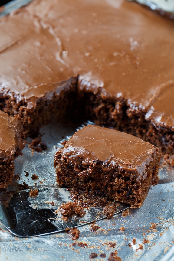 Chocolate Zucchini Sheet Cake