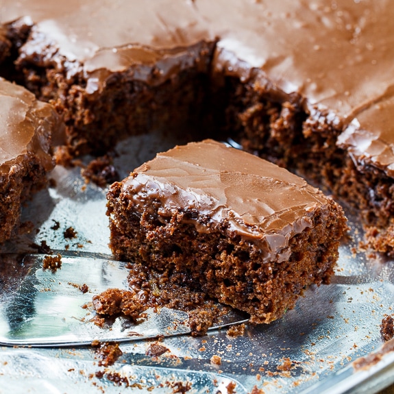 Chocolate Zucchini Sheet Cake