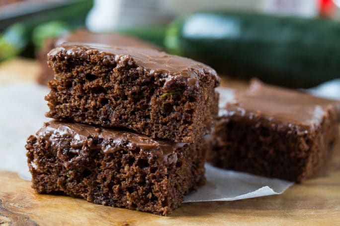 Chocolate Zucchini Sheet Cake