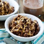 Chocolate-Peanut Butter Oatmeal