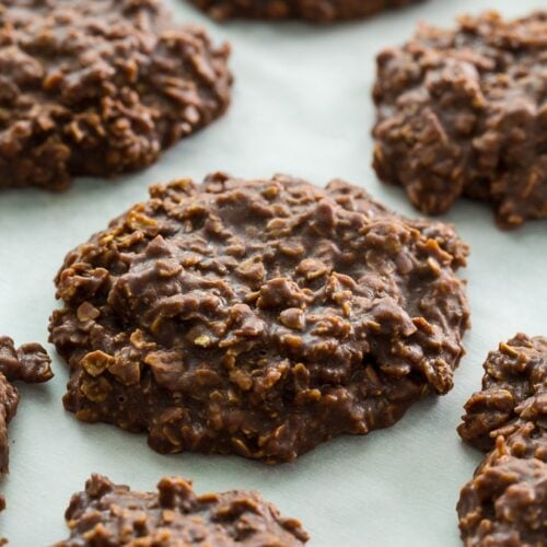 No-bake Chocolate Oatmeal Cookies