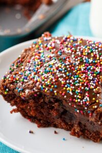 Chocolate Wacky Cake (Depression Cake)