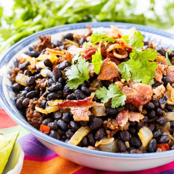 Chorizo Black Beans