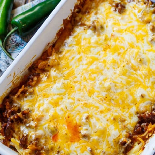 Chorizo Hash Brown Casserole