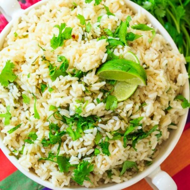 Cilantro Lime Rice - Spicy Southern Kitchen