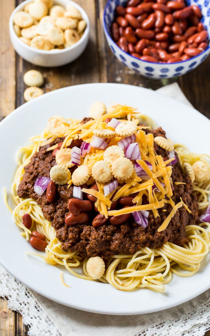 Slow Cooker Cincinnati Chili - Spicy Southern Kitchen