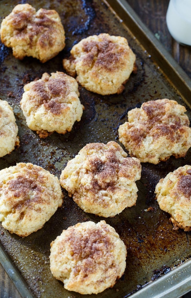 Cinnamon Sugar Drop BIscuits