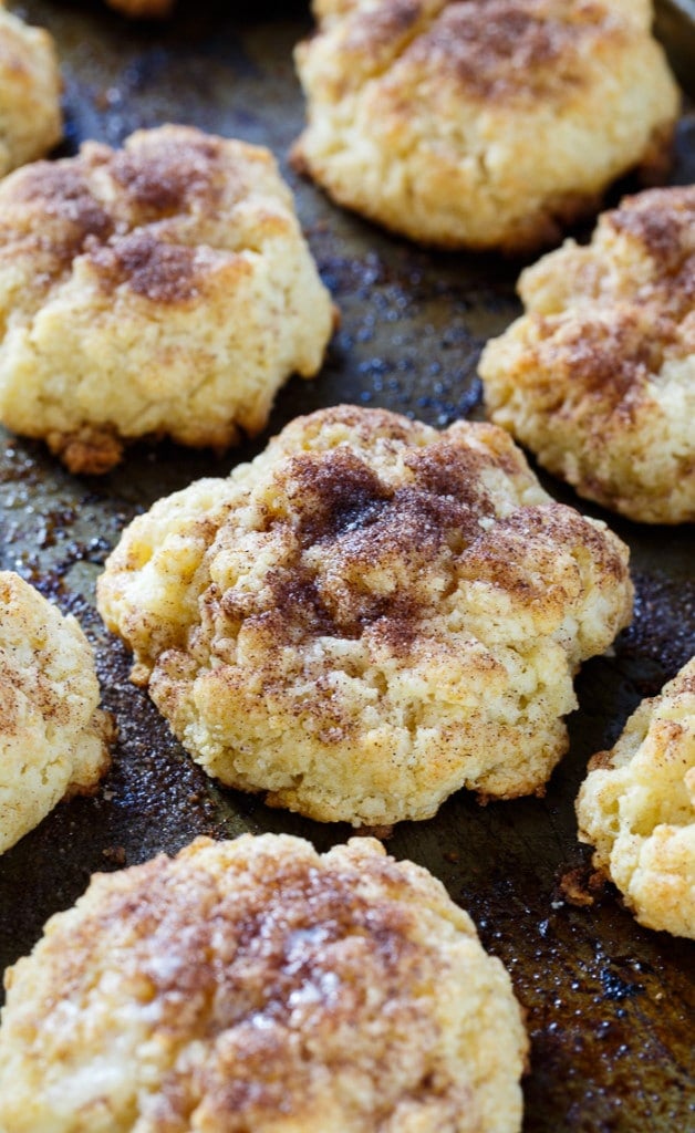 Cinnamon Sugar Drop Biscuits