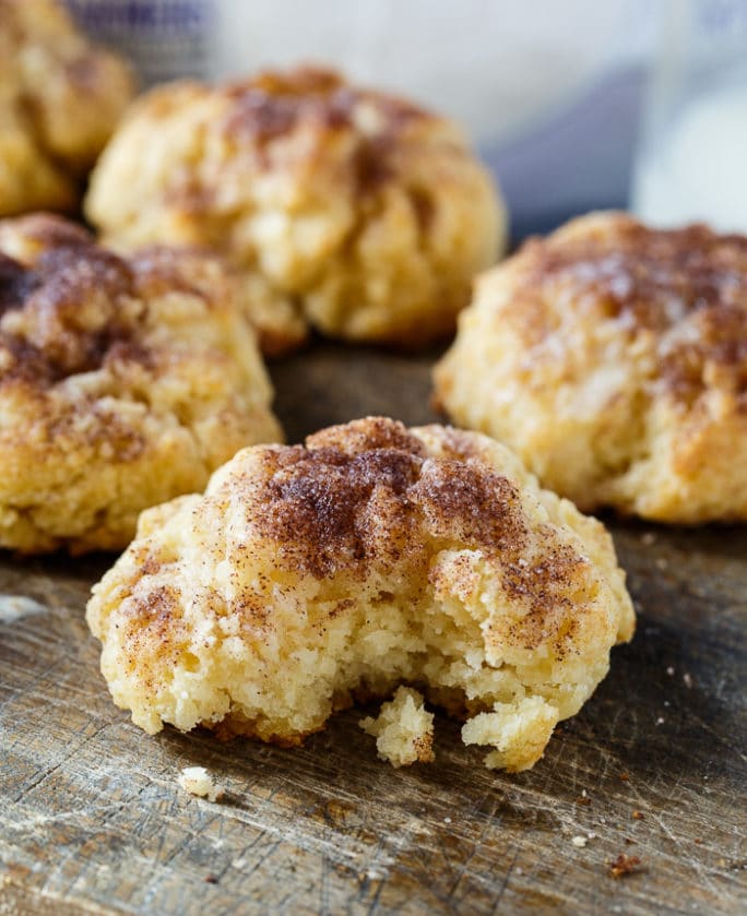 Cinnamon Sugar Drop Biscuits