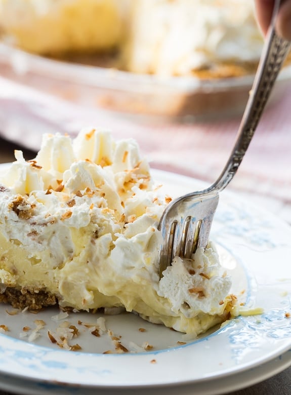 Coconut Cream Pie from Back in the Day Bakery Cookbook.