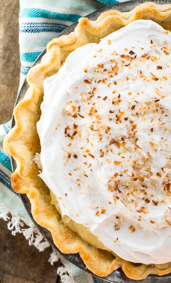 Black Bottom Coconut Cream Pie