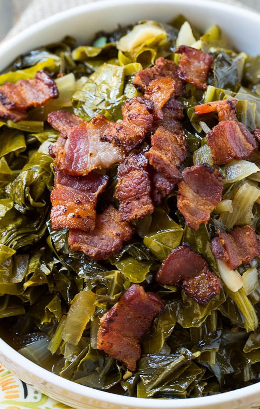 Spicy Collard Greens - Spicy Southern Kitchen