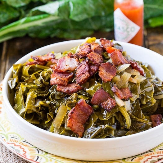 Spicy Collard Greens